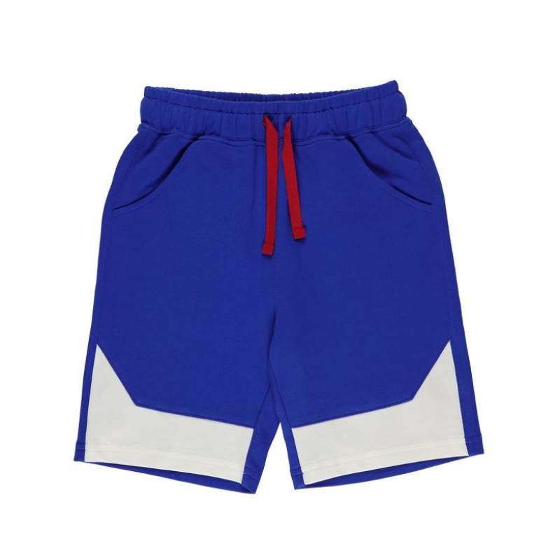 Boys Striped Pocket Shorts