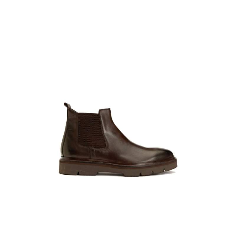 Brown Men's Leather Boots