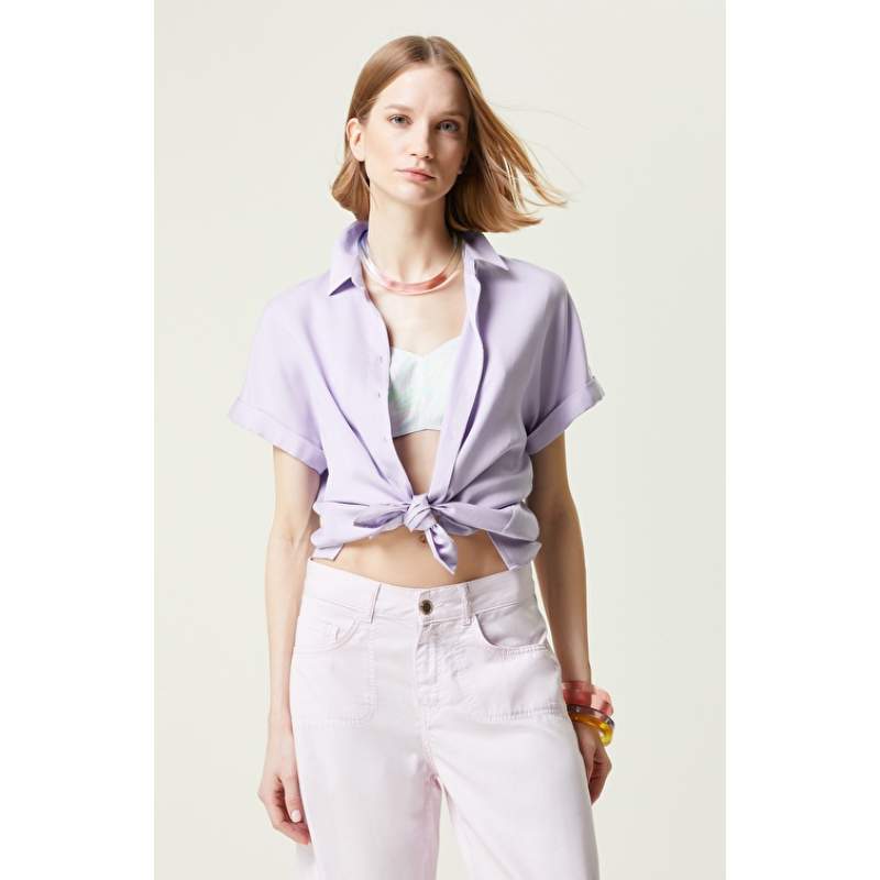 Lilac Short Sleeve Shirt
