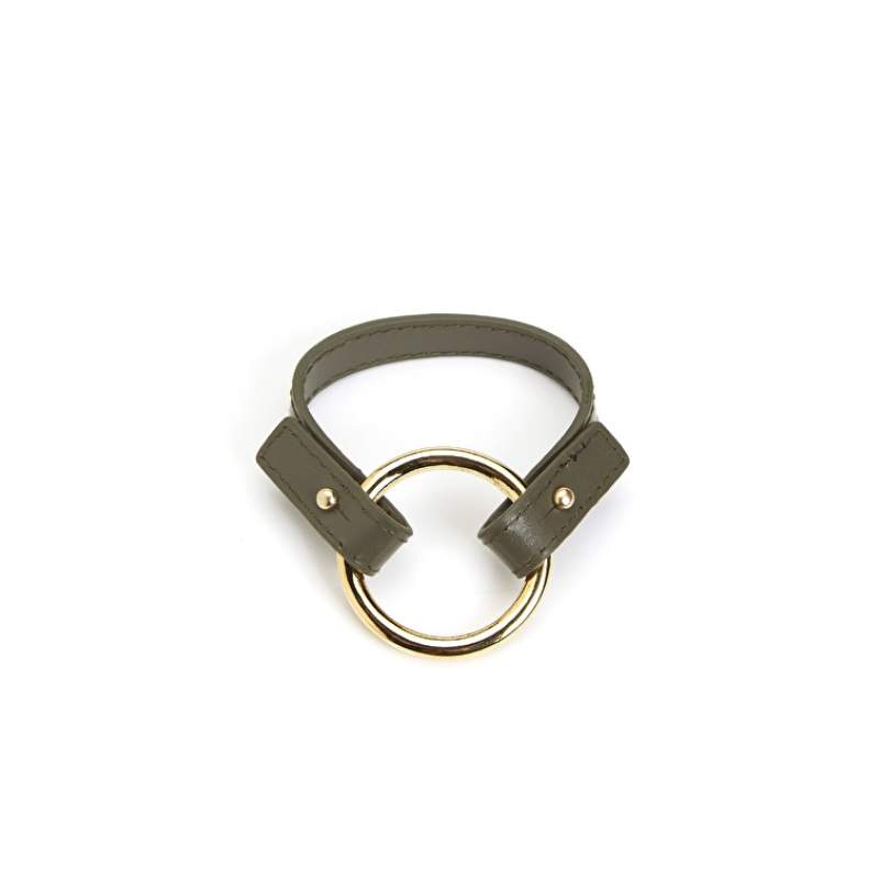 Khaki Women's Leather Bracelet
