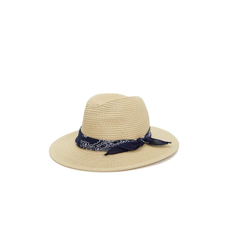 Ecru Mens Straw Hat Ecru Mens Straw Hat