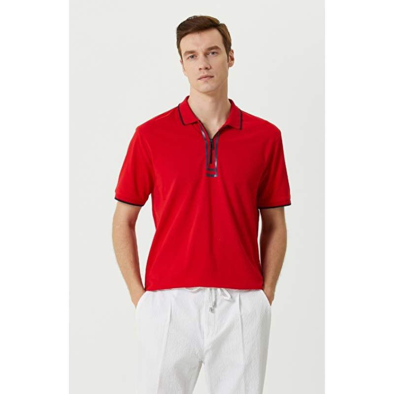 Slim Fit Red T-shirt