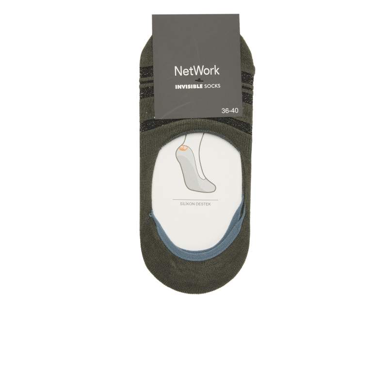 Khaki Womens Bamboo Socks