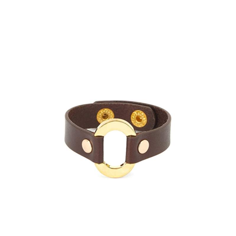Brown Womens Leather Bracelet