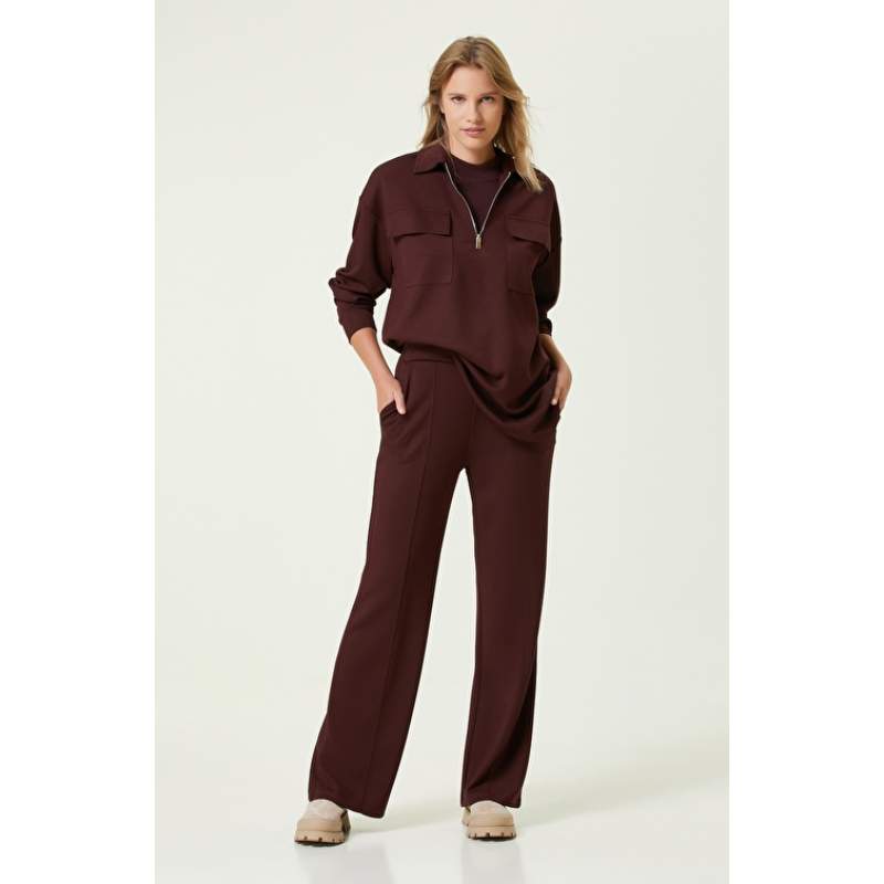 Claret Red Sweatpants
