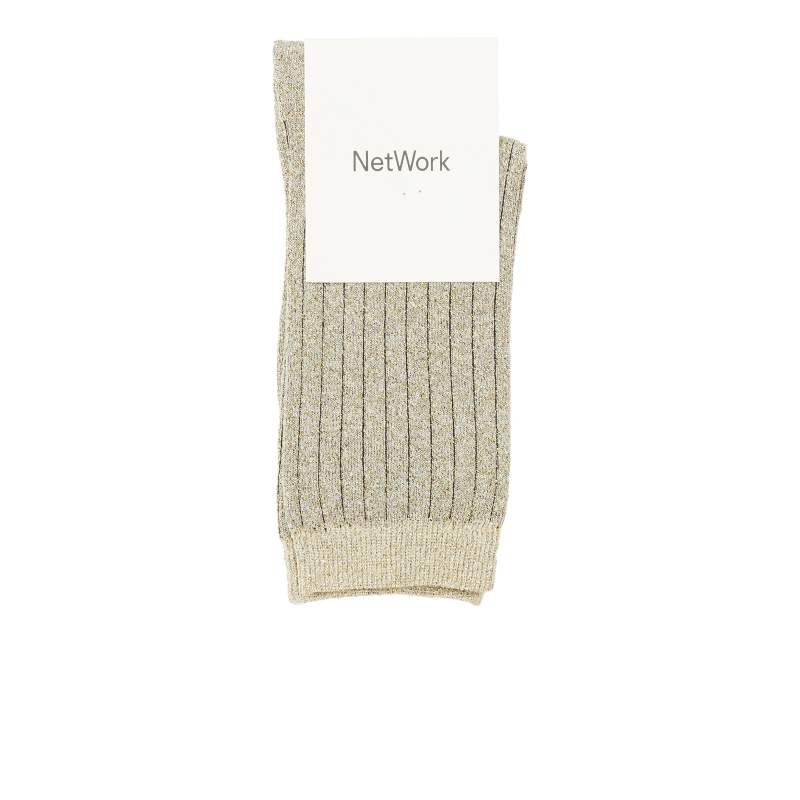 Womens Gold Socks