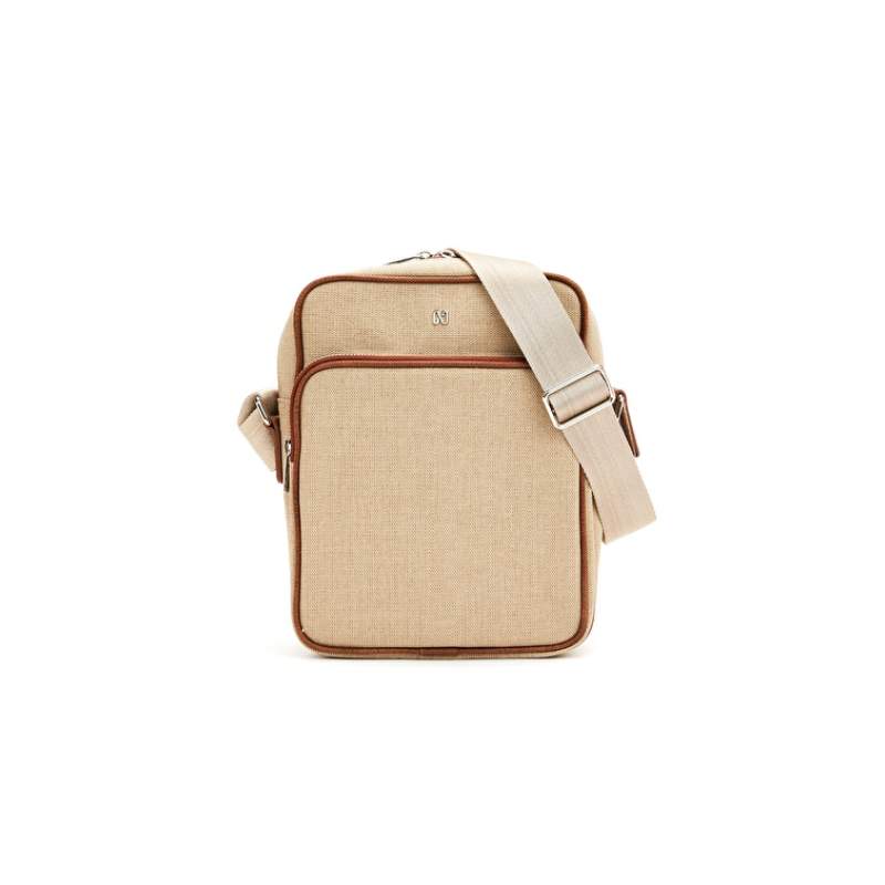 Tan Beige Mens Messenger Bag Tan Beige Mens Messenger Bag