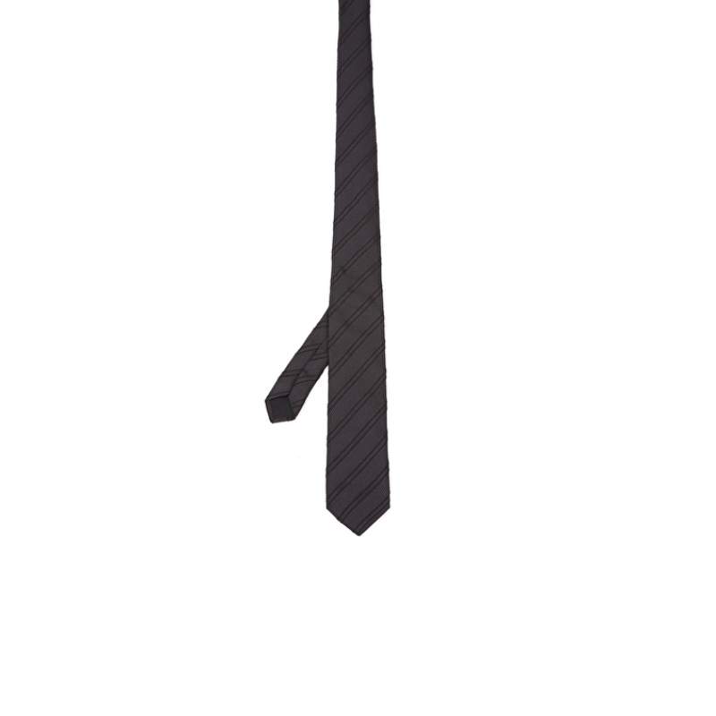 Black Silk Tie