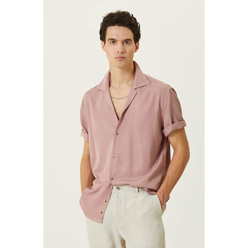 Dried Rose Short Sleeve Shirt