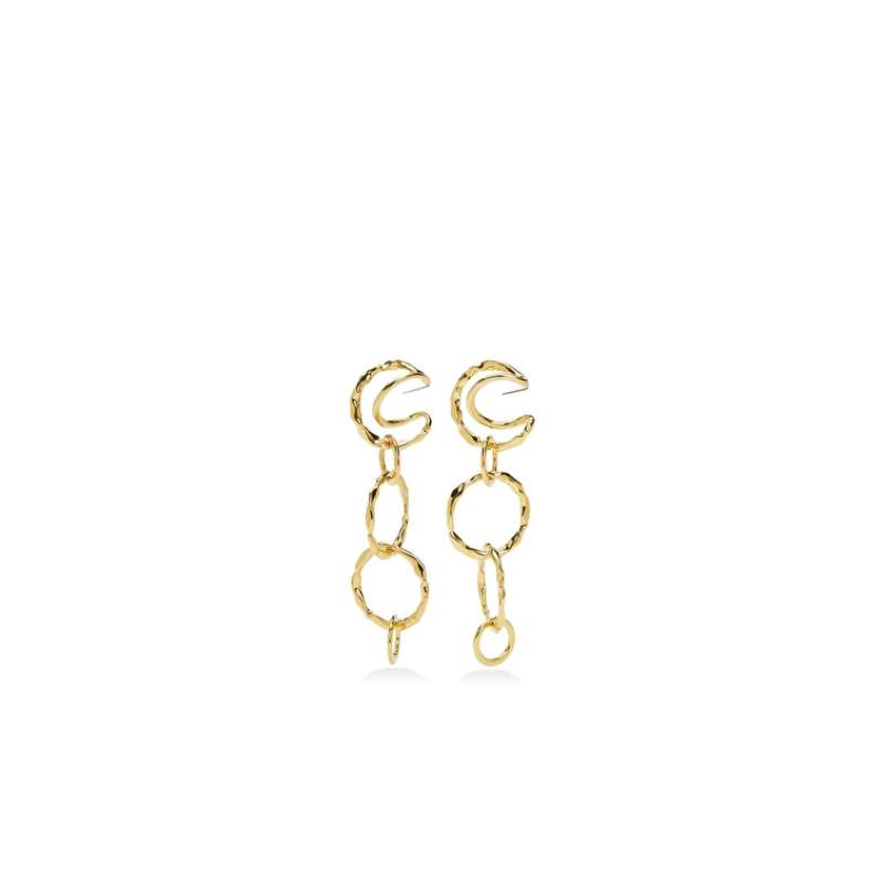 Gold Gold Color Women's Earrings