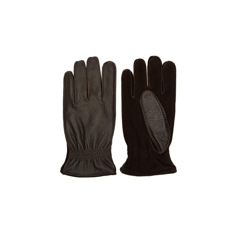Brown Men's Leather Gloves