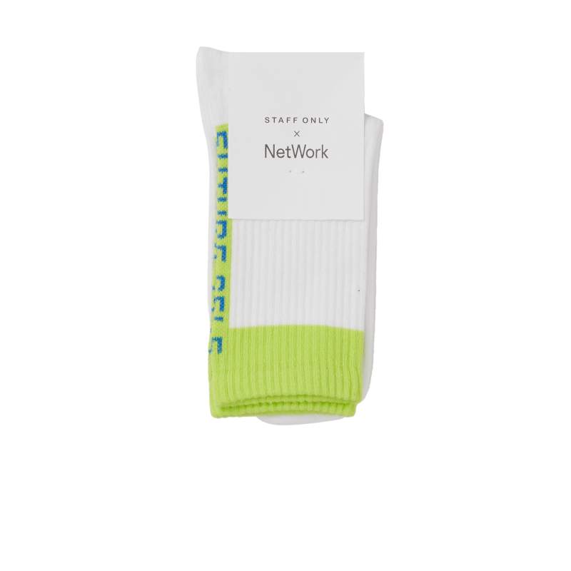 Ecru Letter Jacquard Womens Socks Ecru Letter Jacquard Womens Socks
