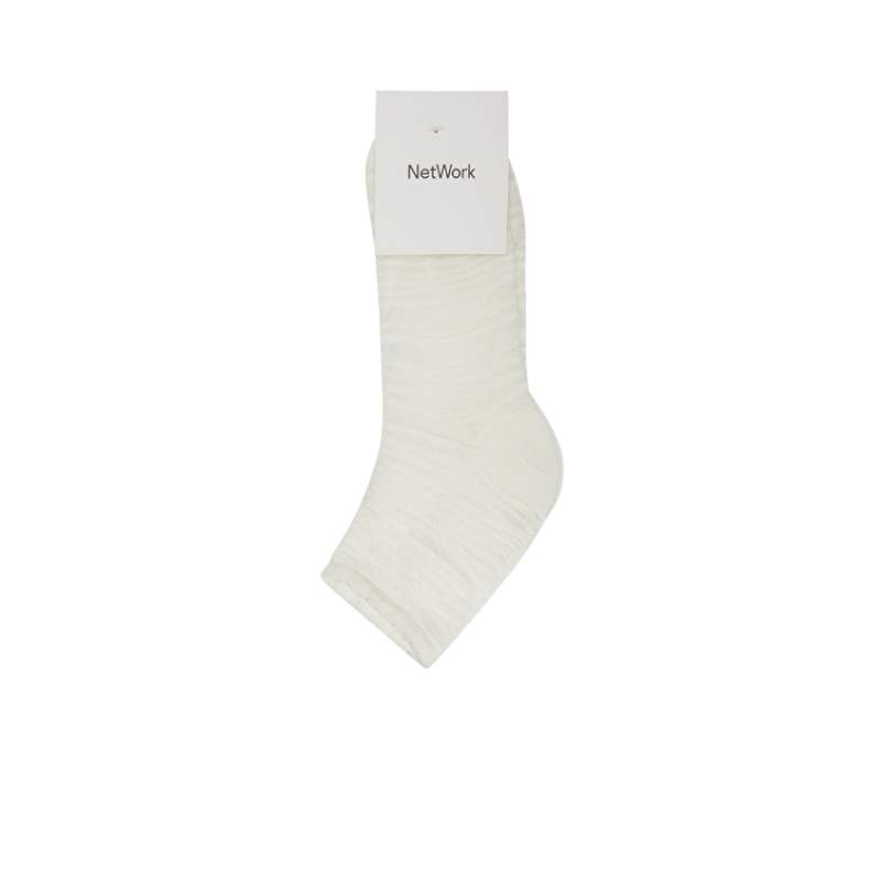 White Womens Socks