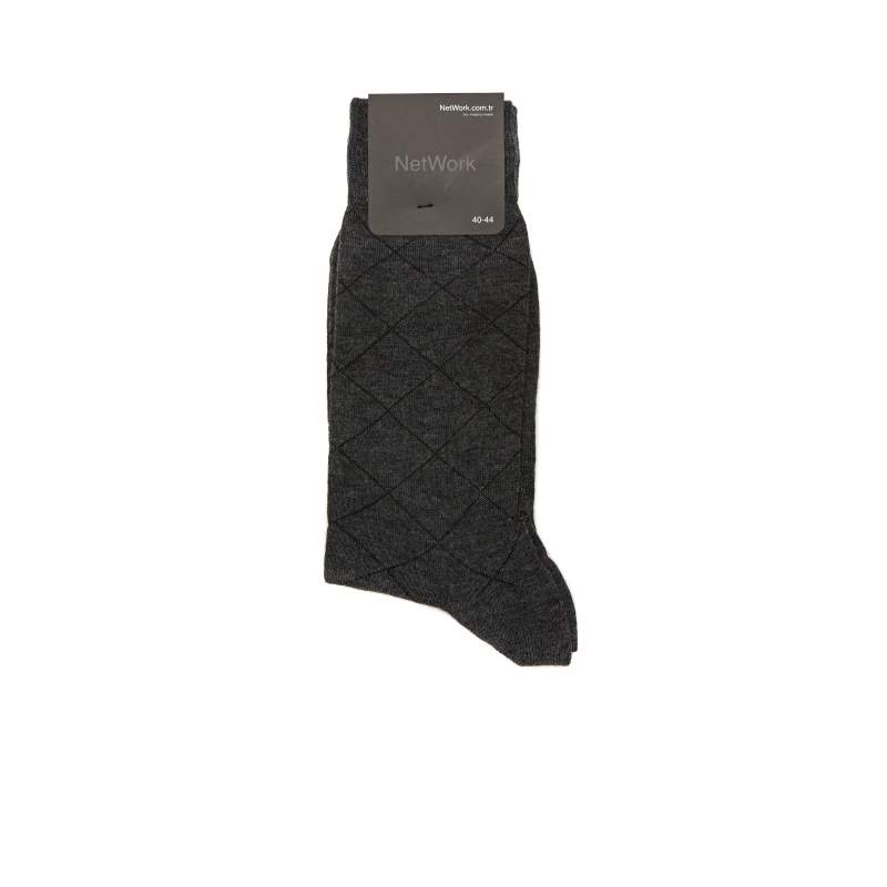 Dark Gray Mens Socks