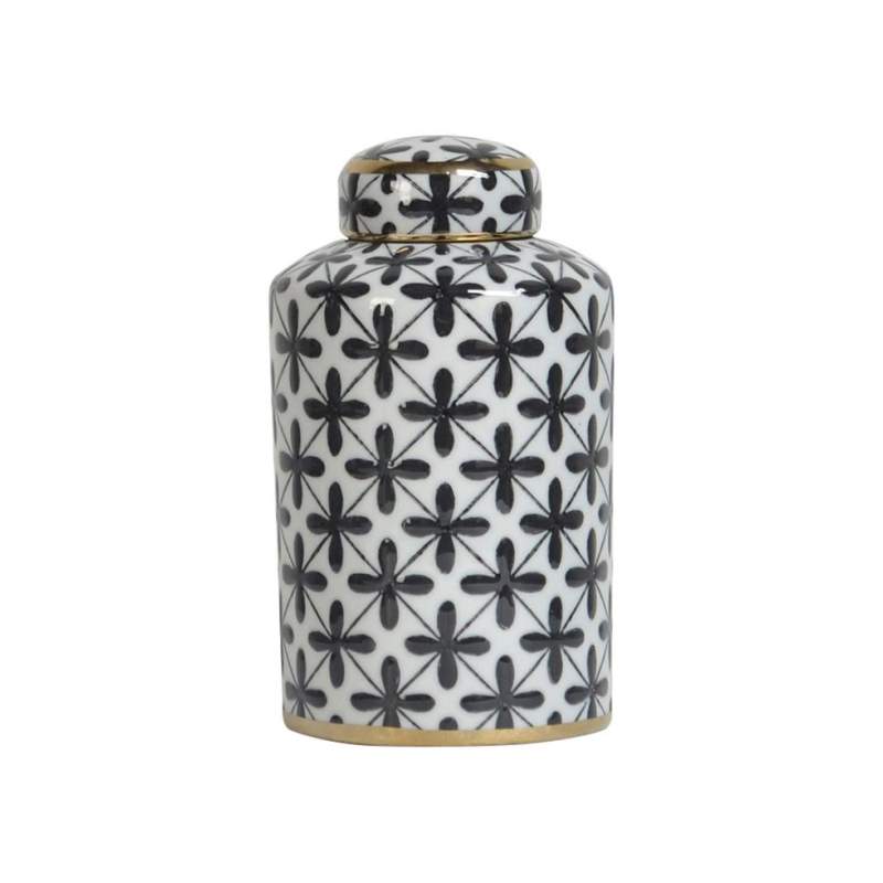 VAKKO PORCELAIN LID VASE