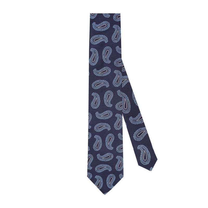 VAKKO DROP PATTERNED SILK TIE