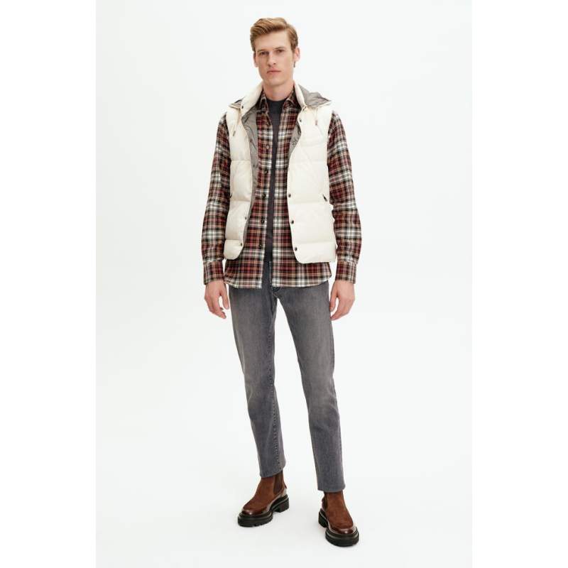 VAKKO PLAID PRINTED SPORTS SHIRT