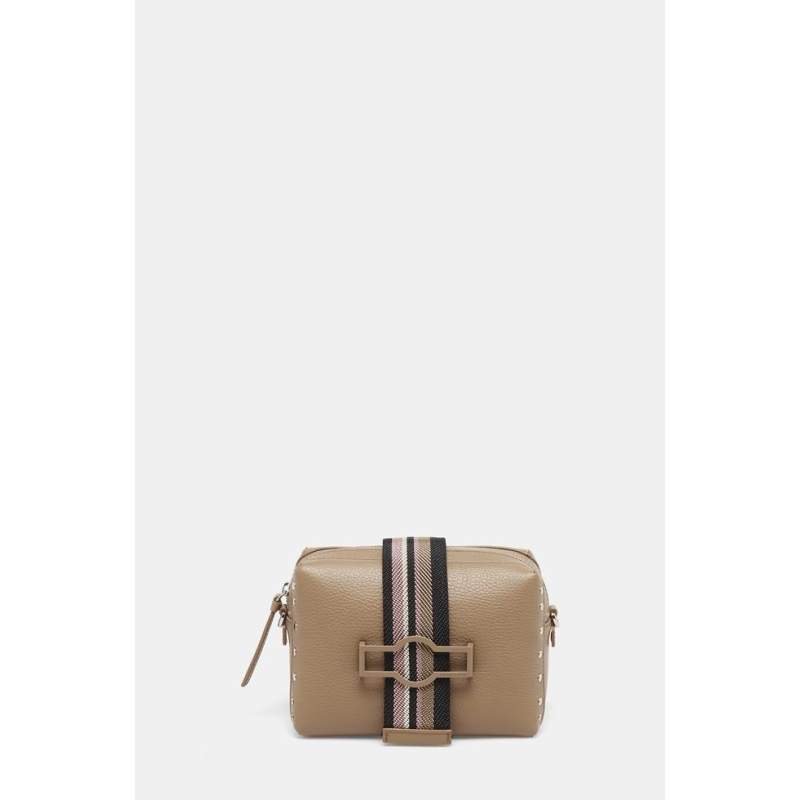 Zanellato BEIGE STRIPED LEATHER BAG