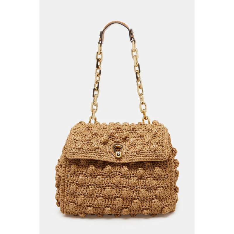 Ermanno Scervino NATURAL KNITTED BAG Ermanno Scervino NATURAL KNITTED BAG