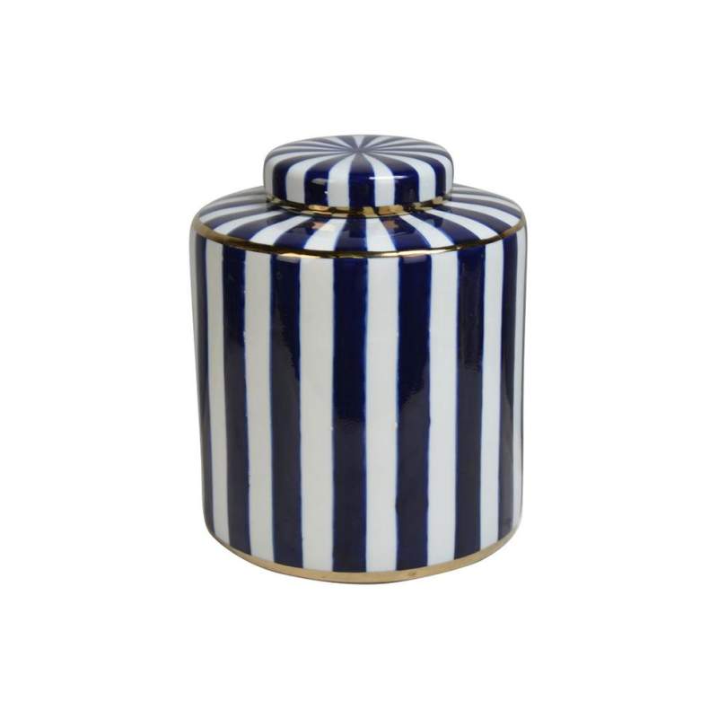 VAKKO BLEU BLANC VASE