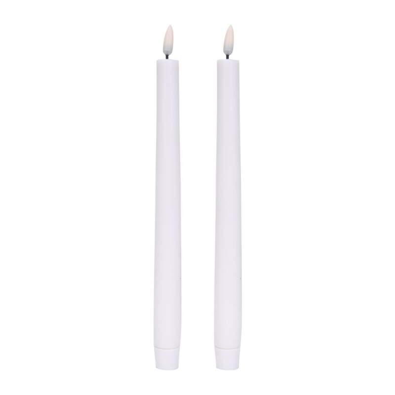 VAKKO BATTERY WHITE LARGE CANDLEWARD CANDLE