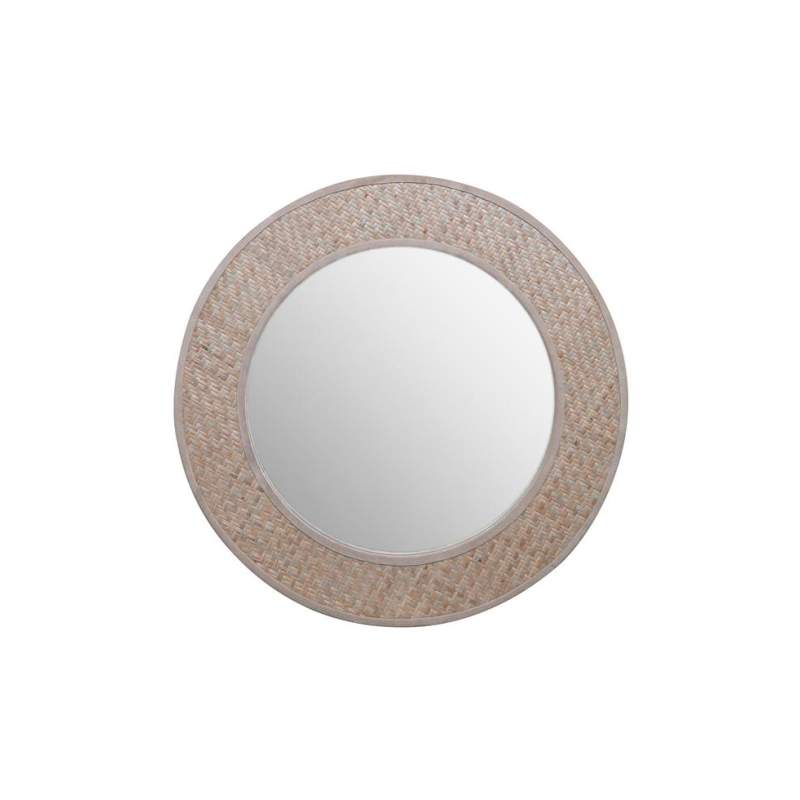 VAKKO SUEDE FRAMED MIRROR