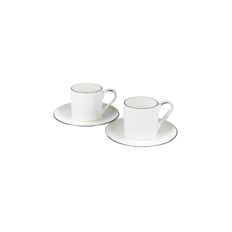 VAKKO CLASSIC 2-PIECE PORCELAIN COFFEE CUP SET