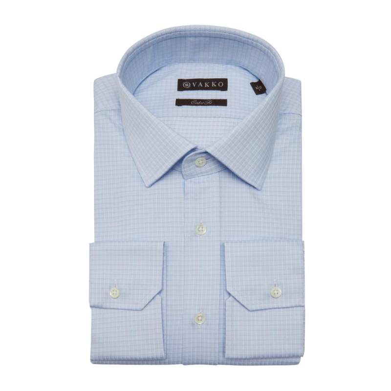 VAKKO CHECK CLASSIC SHIRT