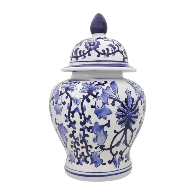 VAKKO BLEU BLANC VASE