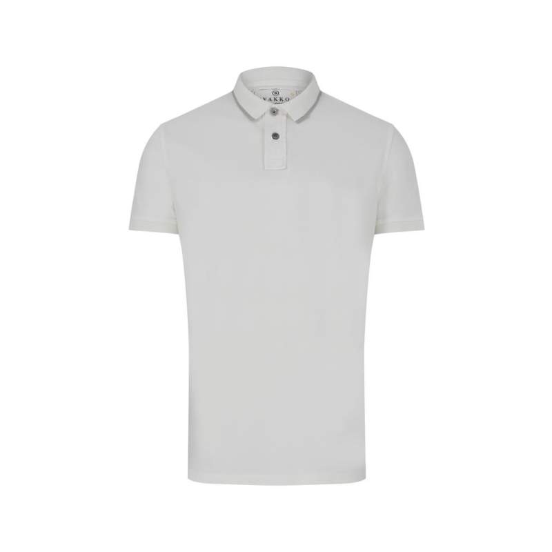 VAKKO POLO COLLAR SHORT SLEEVE T-SHIRT