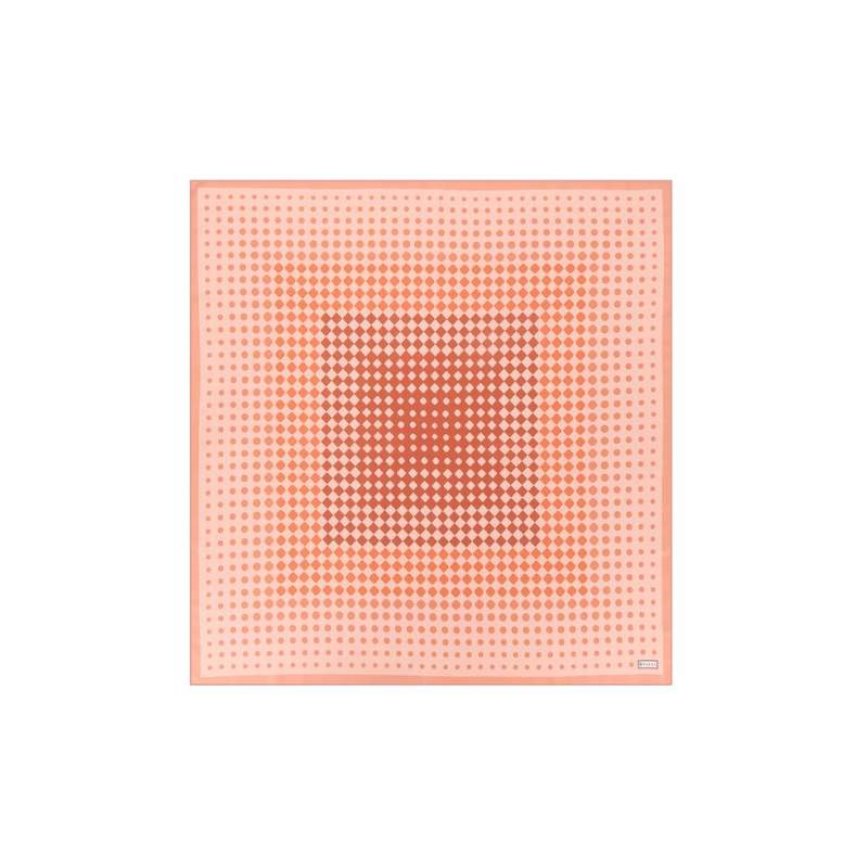 VAKKO POINT PATTERNED SILK SCARF