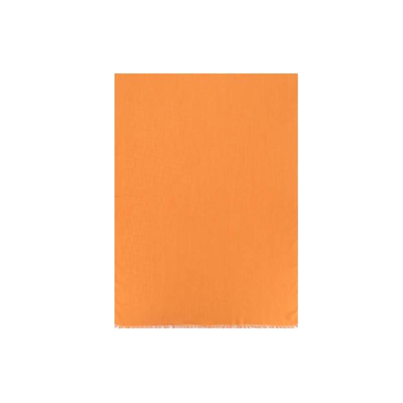 VAKKO MONOGRAM PATTERNED SILK shawl