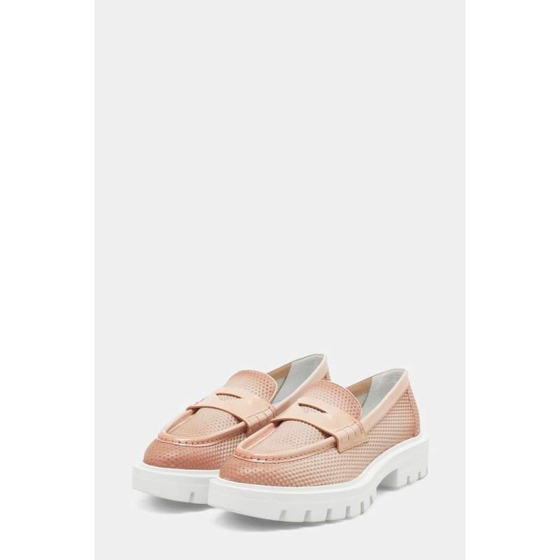 Santoni POWDER TEXTURED LEATHER SHOES Santoni POWDER TEXTURED LEATHER SHOES