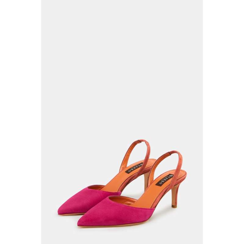 Vakko FUCHIA HEELED SHOES
