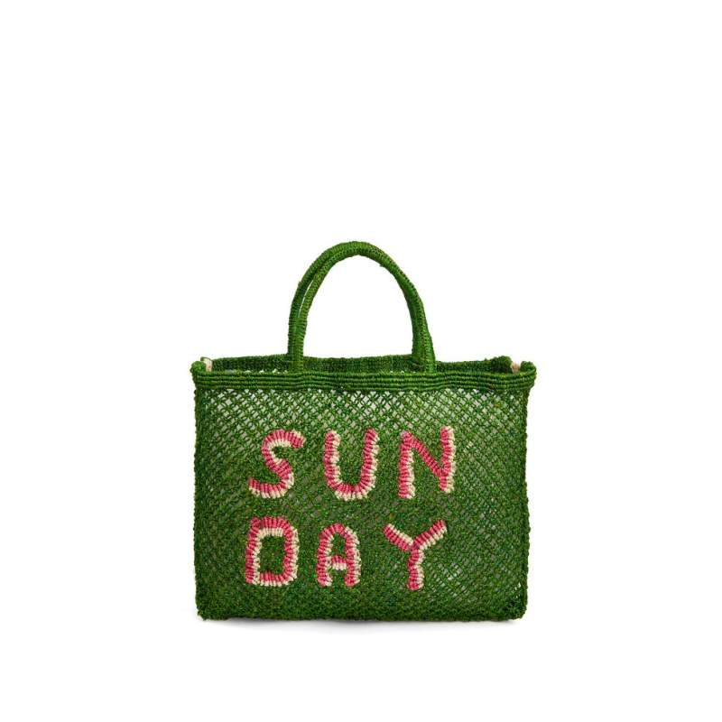 The Jacksons GREEN JUTE BAG The Jacksons GREEN JUTE BAG