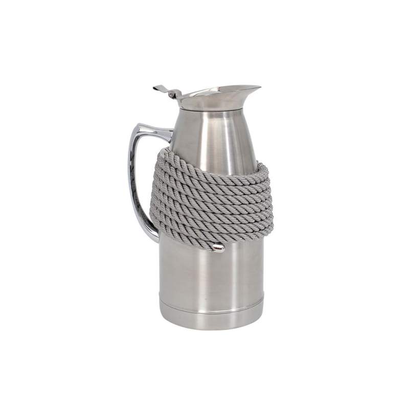 LOCATELLI ROPE DETAILED THERMOS - STAINLESS STEEL