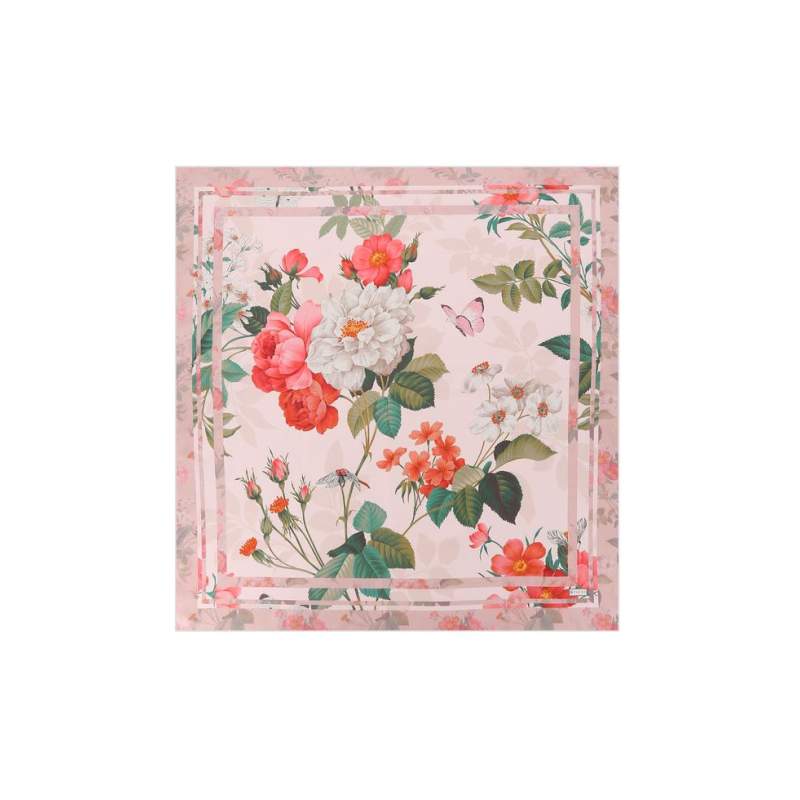 VAKKO FLORAL PATTERNED SCARF