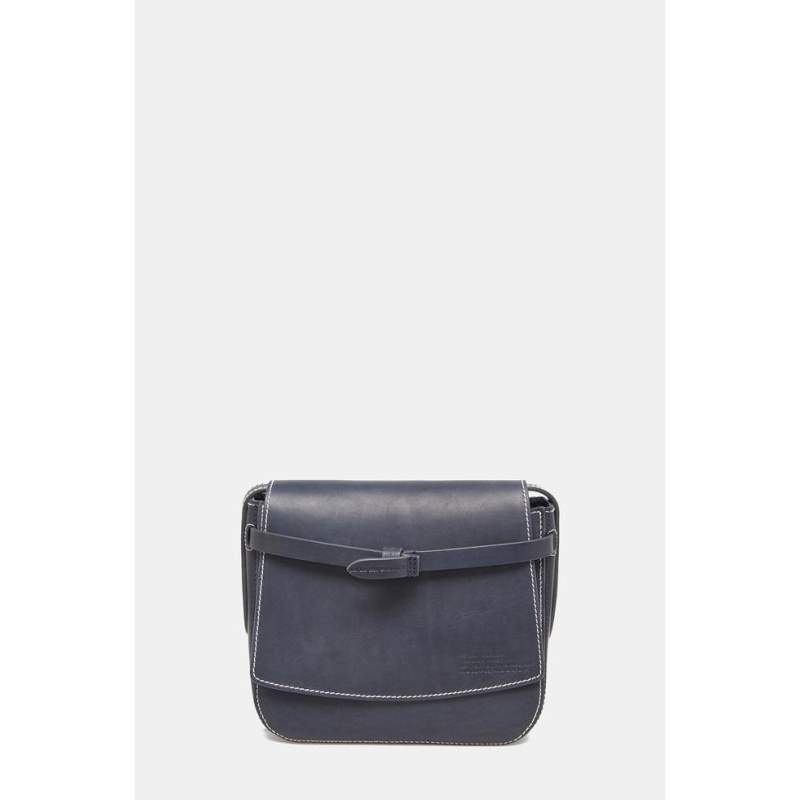 Anya Hindmarch NAVY BLUE LEATHER BAG Anya Hindmarch NAVY BLUE LEATHER BAG
