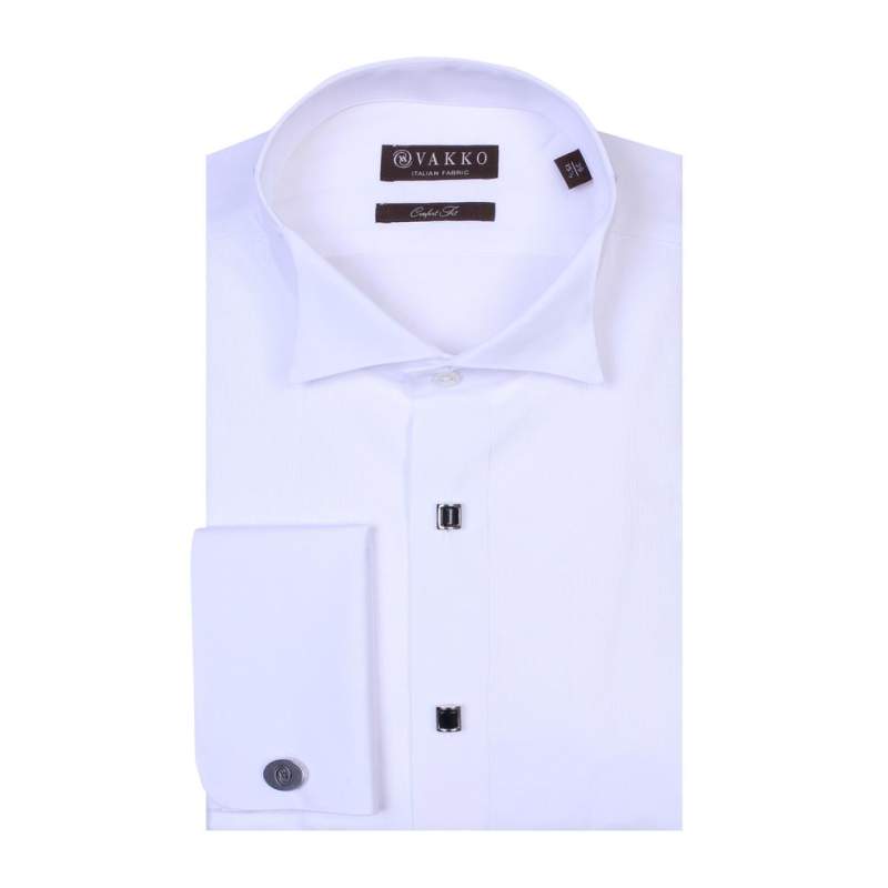 VAKKO ATA COLLAR SMOKINE SHIRT