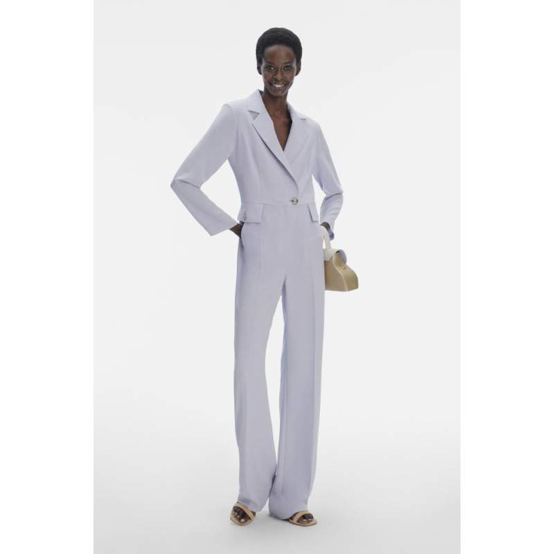 Vakko Lilac Double Breasted JUMPSUIT