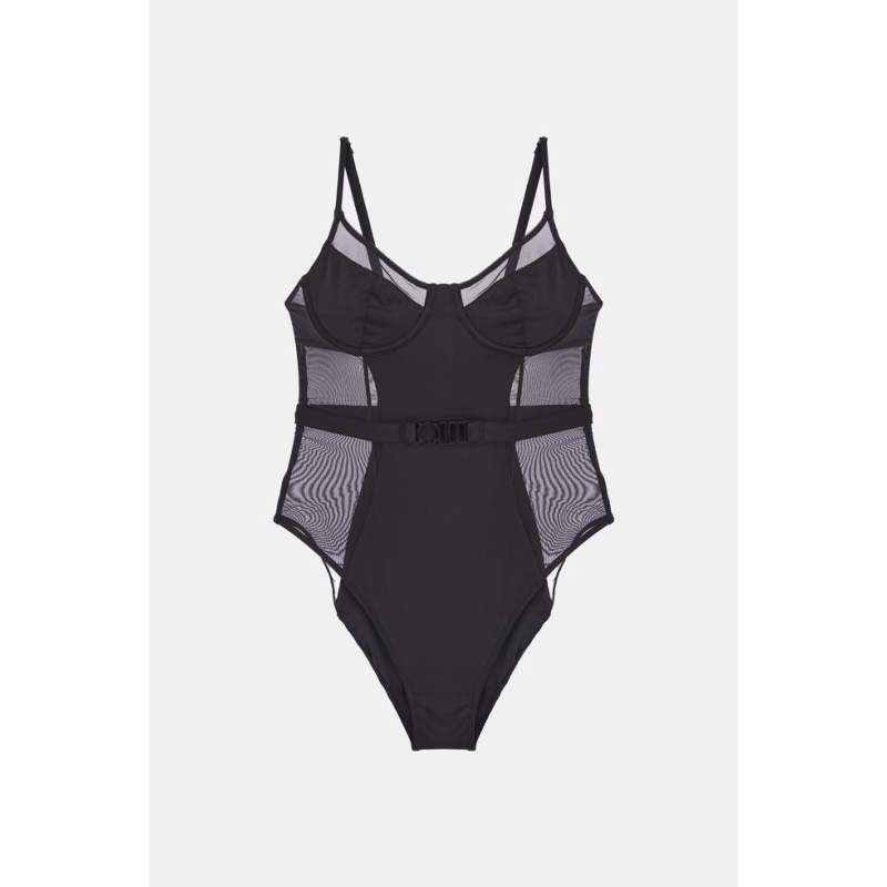 Solid&stripe SWIMSUIT