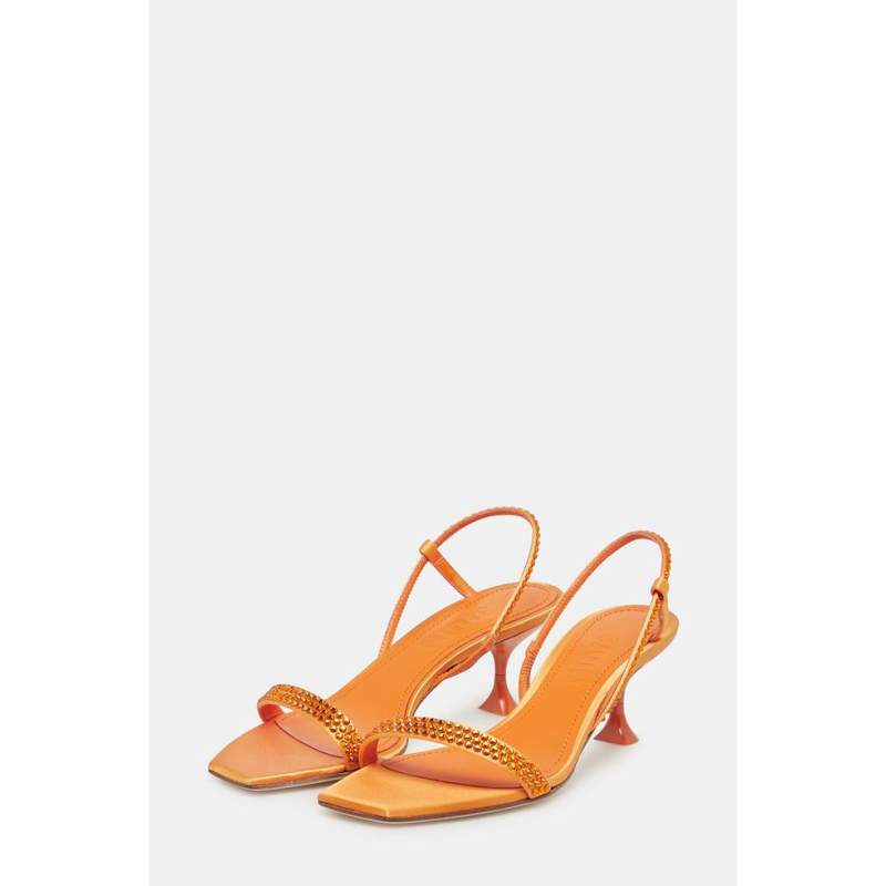 3 Juin ORANGE EVENING SHOES