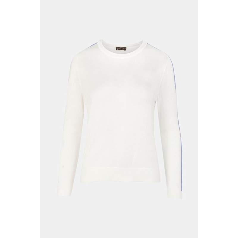 Vakko WHITE LONG SLEEVE KNITWEAR
