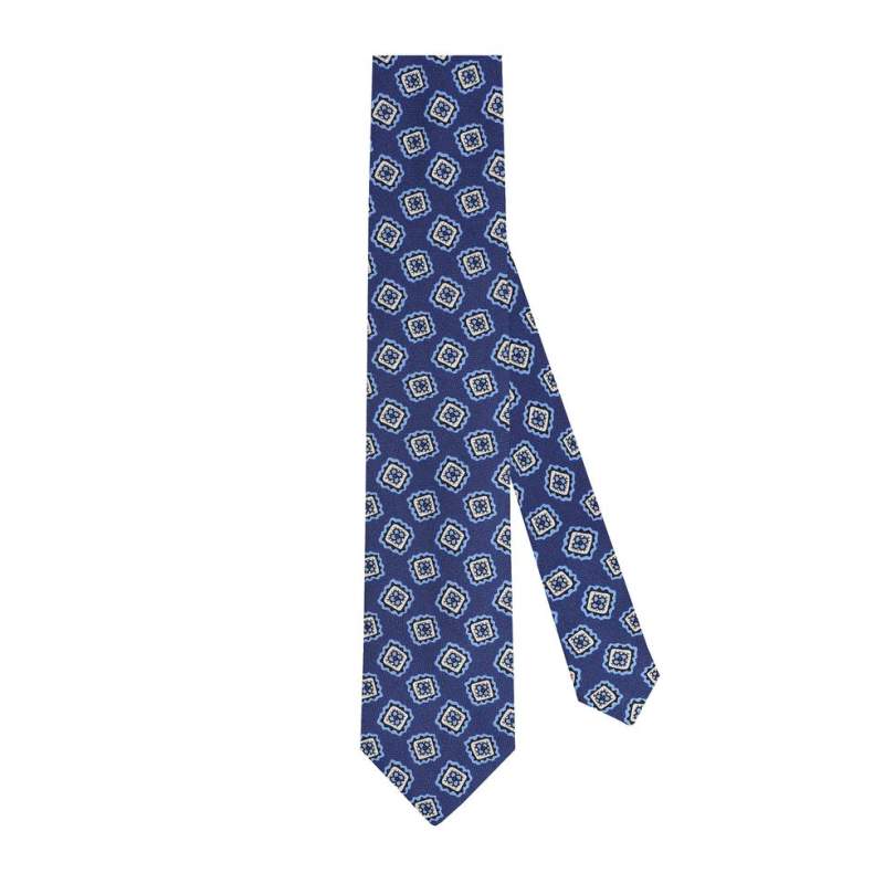 VAKKO DROP PATTERNED SILK TIE