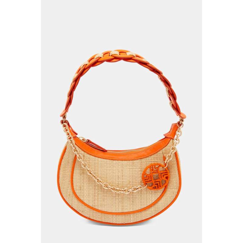 Doum BEIGE RAFFIA BAG