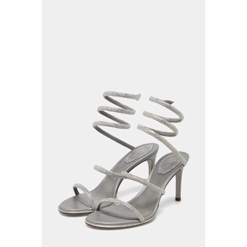 Rene Caovilla SILVER EVENING SHOES