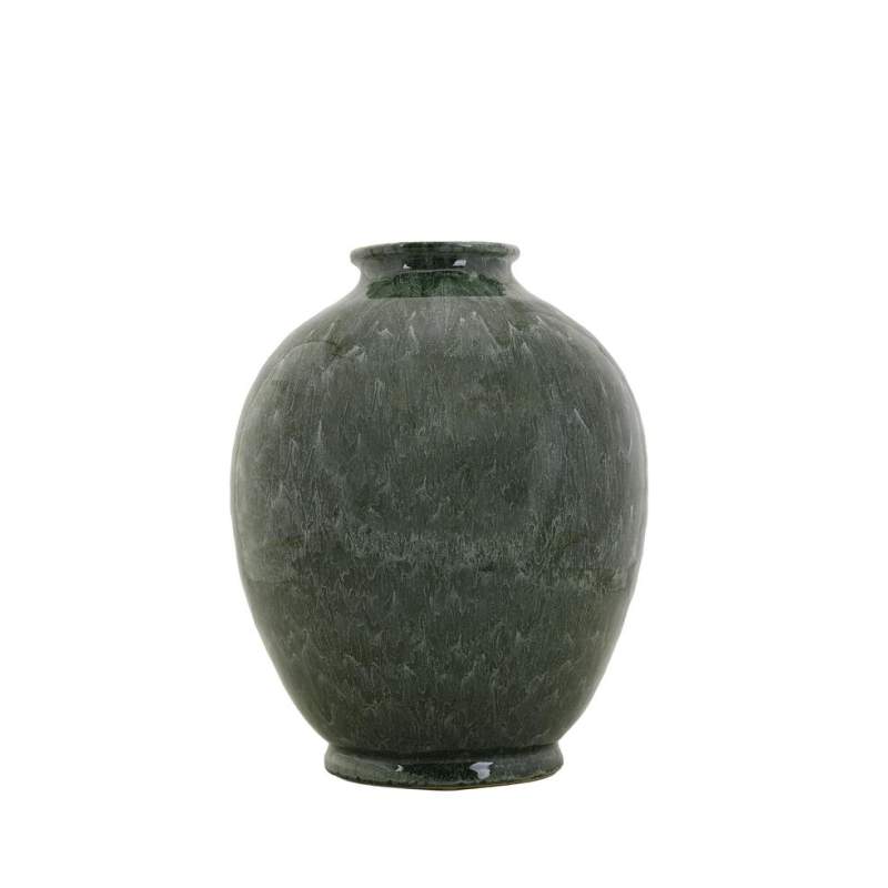 VAKKO CERAMIC GREEN VASE MIDDLE