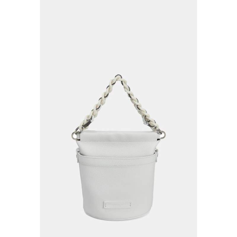 Fabiana Filippi WHITE LEATHER BAG Fabiana Filippi WHITE LEATHER BAG