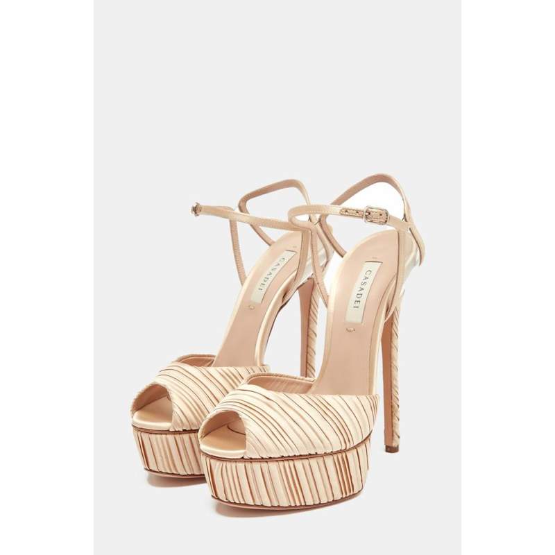 Casadei BEIGE EVENING SHOES