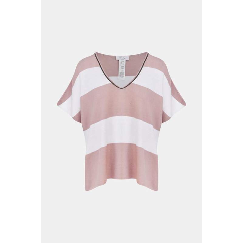 Fabiana Filippi POWDER STRIPED KNITWEAR Fabiana Filippi POWDER STRIPED KNITWEAR